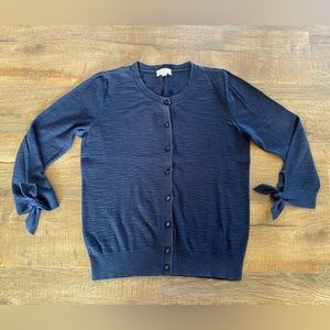 Loft Navy Cardigan Women’s Small